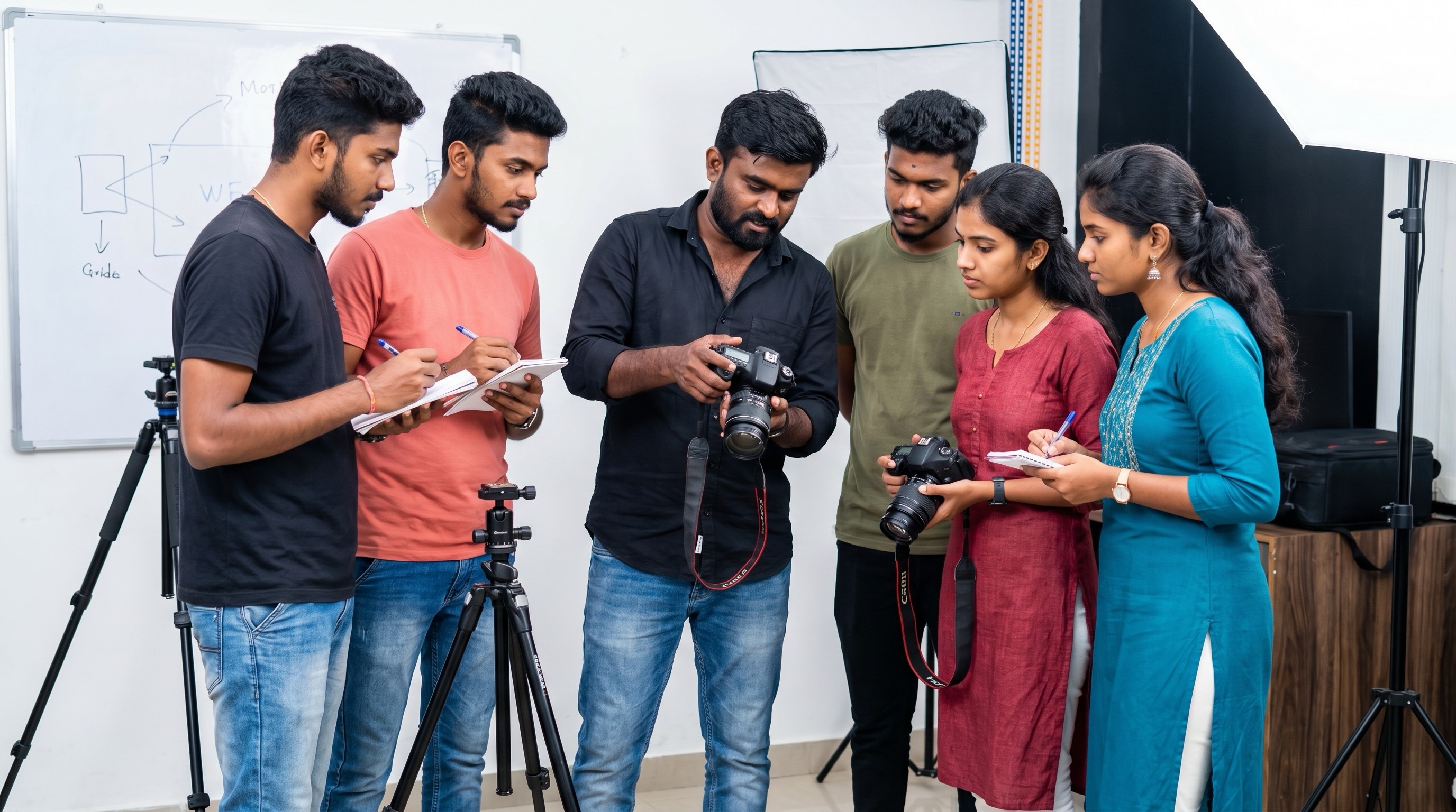 Professional photography camera
