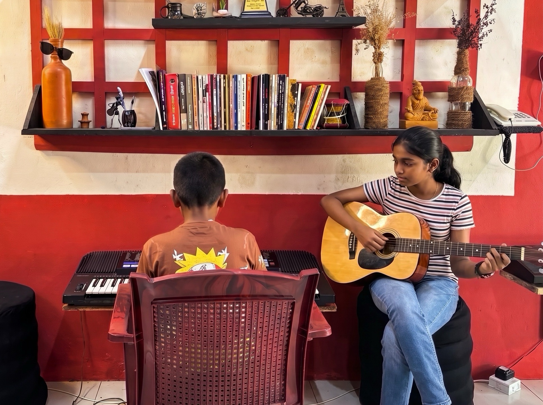 Guitar practice