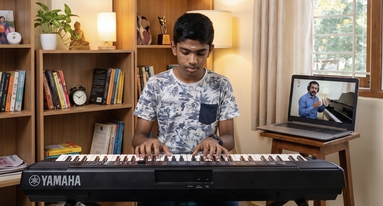 Online music learning