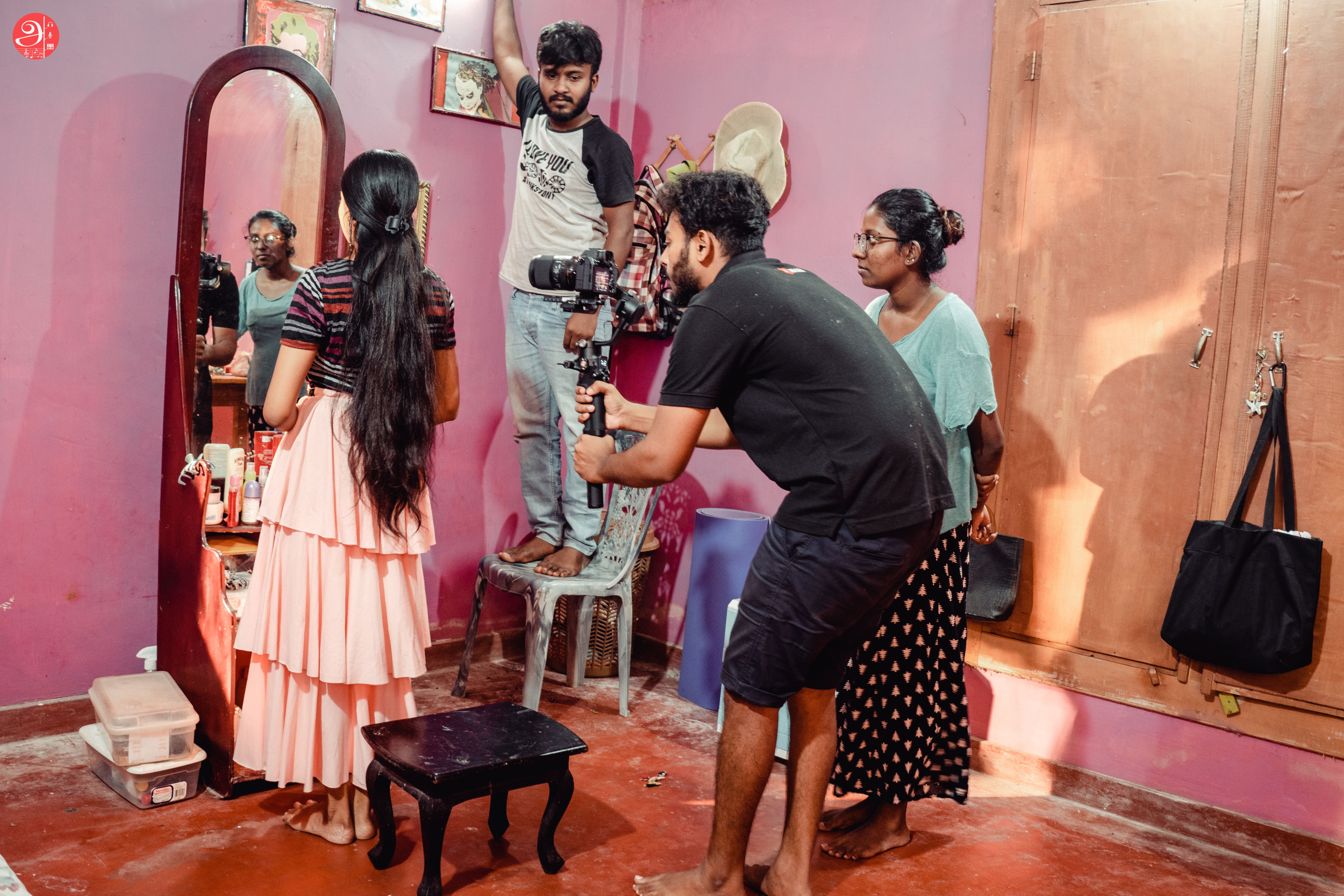 Camera work during OMEGA production